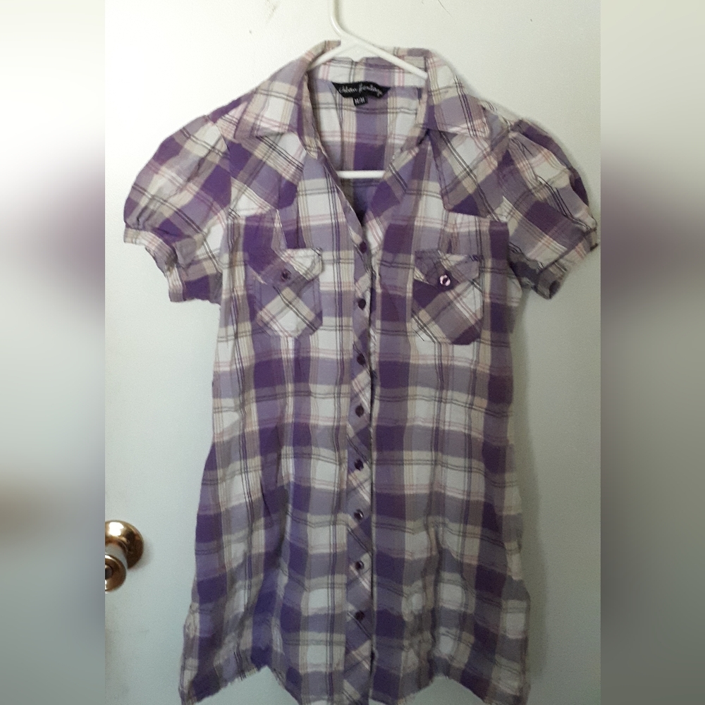 Urban Heritage Plaid Button Down Shirt